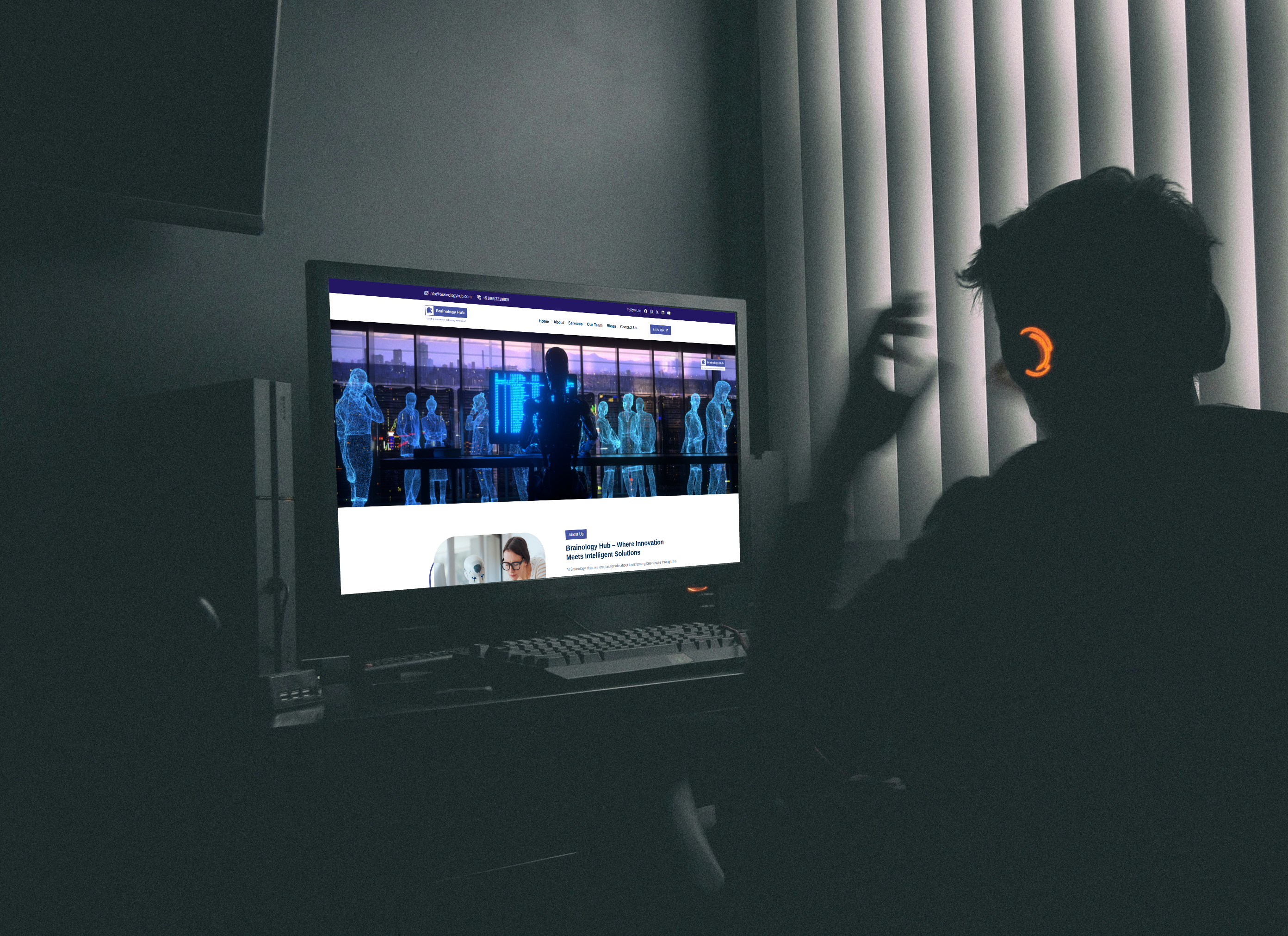 Brainology | AI Solutions mockup